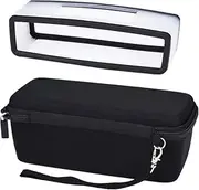 [Mudder] Hard Travel Carrying Case with Black Soft Cover for Bose Soundlink Mini I and Mini II Bluetooth Speaker