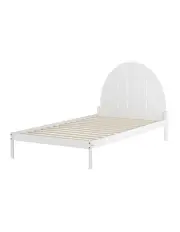 [Artiss] Daly King Single Size Bed Frame in White