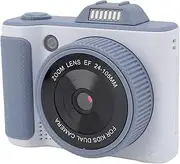 2.5K Digital Camera for Photography, 66MP Vlogging Camera with 180° Flip Screen, 16x Digital Zoom Compact Travel Video Camara for Beginner (32G Memory Card)