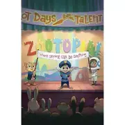 Zootopia #1 Cover P 1:30 Storybook Art Virgin Dynamite Entertainment