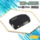 昌運監視器 HD-AD01 AV轉VGA 轉換器 類比影像訊號轉換成VGA訊號