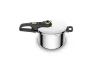 Tefal Secure Trendy Induction Stainless Steel Pressure Cooker - 6 Litre