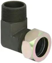 Eaton Weatherhead Carbon Steel Flareless 7000 Series Ermeto Tube Fitting, 90 ...