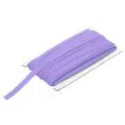 2/5 Inch Double Fold Bias Tape Polyester Bias Tape(Light Purple 25 Yards)