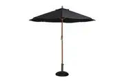 Bolero Round Outdoor Umbrella 3m Diameter Black