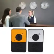 New Wireless Two Way Intercom Doorbell 8 Volume Levels Waterproof LED Flash Hot