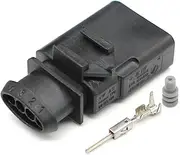 4Pin 1K0973804 Automotive Connector 1.5mm Sensor Plug Male Female Connector Additional Terminal/Seal(Male set)