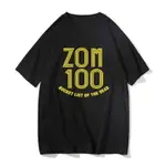 T 恤動漫 ZOM 100 BUCKET LIST OF THE DEAD 男士女士定制 DISTRO POLO 衫