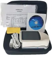 Tri-angle Gloss Meter 20 60 85 Degree Glossmeter with 0 to 1000GU Data Storage