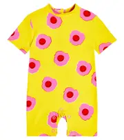 [Stella McCartney Kids] Stella McCartney Kids Baby printed rashguard swimsuit M 3 orange