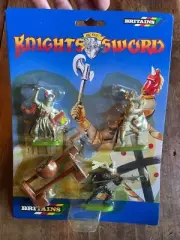 Britains Knights of the Sword x 3 Knights 1996 MIB