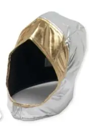 Melissa and Doug Astronaut Helmet: Silver Fabric Dress Up Costume 3-6 years