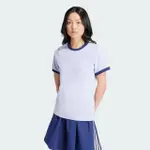 【ADIDAS 愛迪達】上衣 女款 短袖上衣 運動 三葉草 VRCT TEE 藍紫 IX1916(S2502)