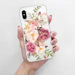 CASETIFY 美國 IPHONE 6/6S/7/8/PLUS/X 水彩花 花朵 花 透明 花草 手機殼