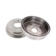 2x Bosch Rear Brake Drums for Mitsubishi L200 Strada K74T Triton MK 2.4 2.8 3.0