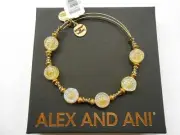 Alex and Ani Halo Sunlight Bracelet Rafaelian Gold NWTBC