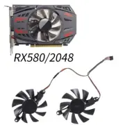 80mm 4PIN GPU Fan For RX580 2048 Graphics Card Cooling Fan Accesssories