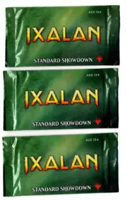 MTG IXALAN STANDARD SHOWDOWN PROMO PACK x 3 FACTORY SEALED Magic NM