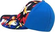 [MAJEQZGY] Soni Cartoon Printing Baseball Cap for Boys and Girls Cartoon Adjustable Children's Hat Flat Brim Sun Hat for Children Baseball Cap