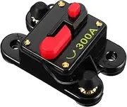 Gatuida 2 Pcs Fuse Holder Switch Auto Reset Circuit Breaker Reset Fuse Automotive Auto Reset Breaker Mini Auto Power Supply Automatic Circuit Breaker Alloy Protection Seat Car