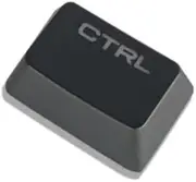 Backlit Key Caps Keycaps for Corsair K70 RGB/K65/K68/K95/K63/ MK2 Mechanical Gaming Keyboard - (CTRL)