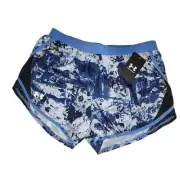 UNDER ARMOUR FLY BY 2.0 Womens NWT Blue Lined Running Active Shorts - Medium