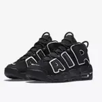 NIKE AIR MORE UPTEMPO GS 黑 白 大AIR 氣墊 415082-002 女鞋