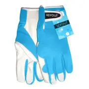 Annabel Trends - Sprout Aqua Ladies Goatskin Gloves | Garden House - OSFA