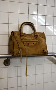 [Balenciaga] Le City Medium Suede Bag