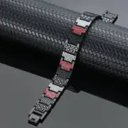 Titanium Magnetic Therapy Bracelet Balance Energy Arthritis Pain Relief 591 Elem