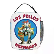 c529 Los Pollos Hermanos Lunch Bags Insulated Lunch Tote Waterproof Bento Box Leakproof Picnic Bags for Woman Work Kids School k529