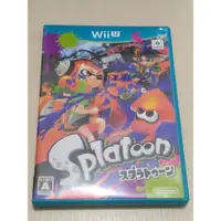 在飛比找蝦皮購物優惠-wiiu wii u 漆彈大作戰 日版 splatoon