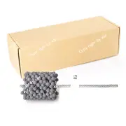 3-1/4" 83mm Engine Cylinder Flexible Hone Bead Ball Brush 240 grit