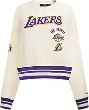 Pro Standard Women's NBA Los Angeles Lakers Retro Classics Crewneck Sweatshirt