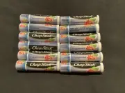 ~ 12 Tubes Sealed New Chapstick Peppermint Lip Balm .15 Oz ~