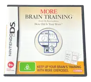 More Brain Training Nintendo DS 2DS 3DS Game *No Manual* (Pre-Owned)