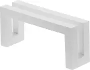 Yamazaki Compact Diatomaceous Earth Bath Mat Stonguedo Tower White 3845