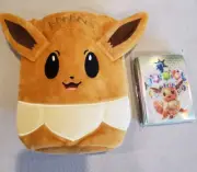 POKEMON PRISMATIC EVOLUTIONS EEVEE ACCESSORY POUCH + ETB EXCLUSIVE CARD SLEEVES