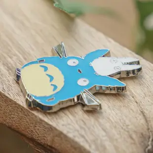 真愛日本 宮崎駿 吉卜力 龍貓 中小龍貓頭上 造型鐵片磁鐵 磁鐵 冰箱貼 造型磁鐵 裝飾 禮物