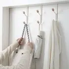 5cm Width Clothes Hanging Rack Wrought Iron Coat Key Storage Hook for Bathroom
