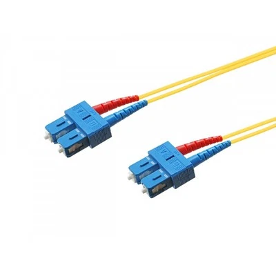 Monoprice 45809 MONOPRICE OS2 SINGLE-MODE FIBER OPTIC CABLE - SC-SC UL 3MM 9/125