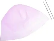 Healeved Hair Dye Cap Silicone Hat for Hair Coloring Tool Comfort Fit Silicone Accessory