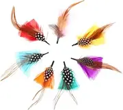 [COLLBATH] 14pcs Decorative Plume for Party Hats Lightweight Safe Material for Craft Projects Weddings Home Decor
