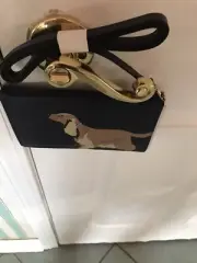 Radley London Leather Flap Over Mini Crossbody Bag