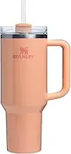Stanley Quencher H2.0 Tumbler with Handle and Straw 30 oz | Flowstate 3-Position Lid | Cup Holder Compatible for Travel | Insulated Stainless Steel Cup | BPA-Free | Bellini Shimmer