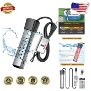 Fast Heating Immersion Water Heater for Pools & Bathtubs - 2000W Portable Design
