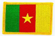 CAMEROON CAMEROONIAN FLAG PATCHES backpack PATCH BADGE IRON ON NEW EMBROIDERED