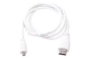 Raspberry Pi Official 2M White Cable Micro-HDMI to HDMI (type A) 4K 60HZ for
