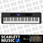Casio CTS-400 Casiotone 61 Note Digital Keyboard Black