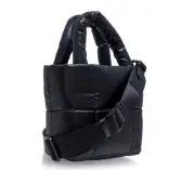DKNY Mini Tote Crossbody black nylon black/ Phone and zip-Pockets Hand-Bag NWT